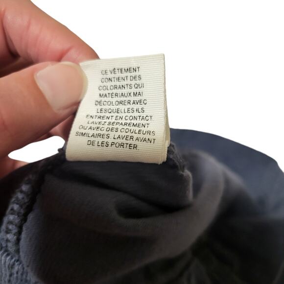 Free People blue corduroy zip closure mini skirt, size 4 - Picture 6 of 6